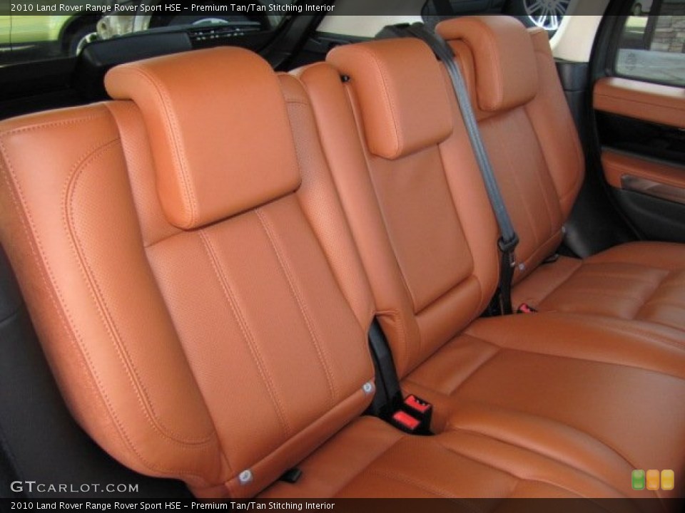 Premium Tan/Tan Stitching Interior Rear Seat for the 2010 Land Rover Range Rover Sport HSE #75824035