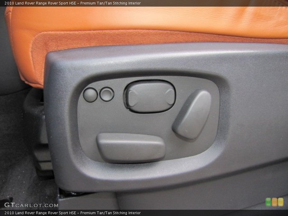 Premium Tan/Tan Stitching Interior Controls for the 2010 Land Rover Range Rover Sport HSE #75824158