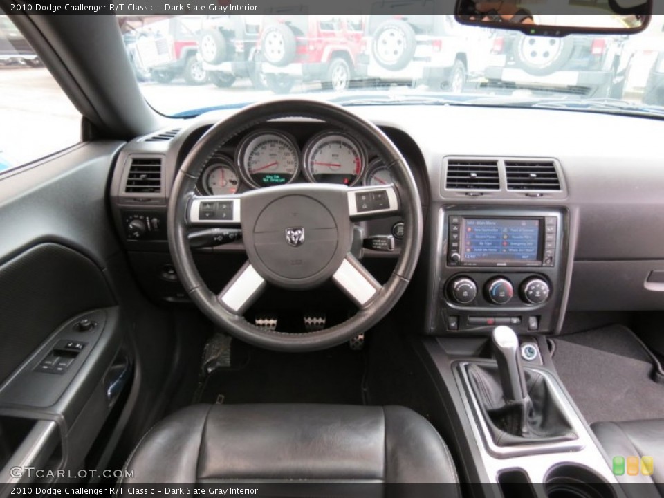 Dark Slate Gray Interior Dashboard for the 2010 Dodge Challenger R/T Classic #75826227