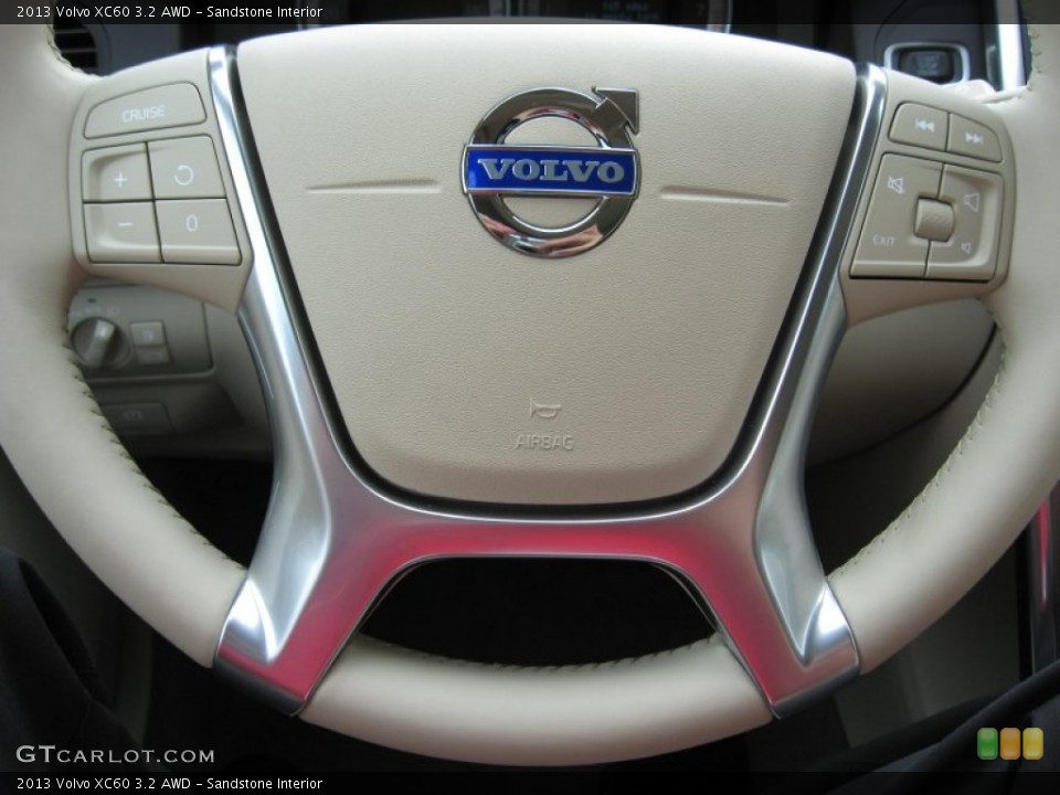 Sandstone Interior Steering Wheel for the 2013 Volvo XC60 3.2 AWD #75827084