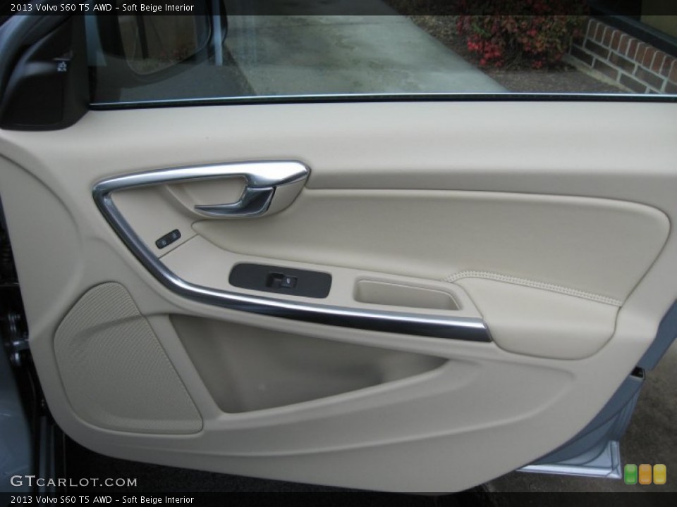 Soft Beige Interior Door Panel for the 2013 Volvo S60 T5 AWD #75828876