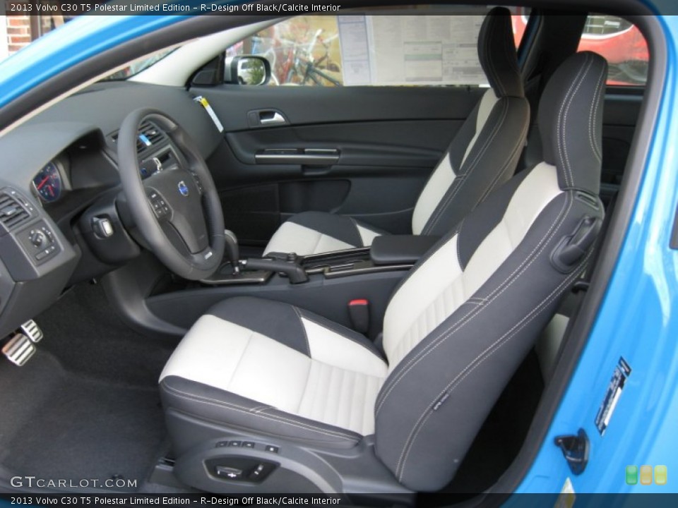 R-Design Off Black/Calcite Interior Photo for the 2013 Volvo C30 T5 Polestar Limited Edition #75830074