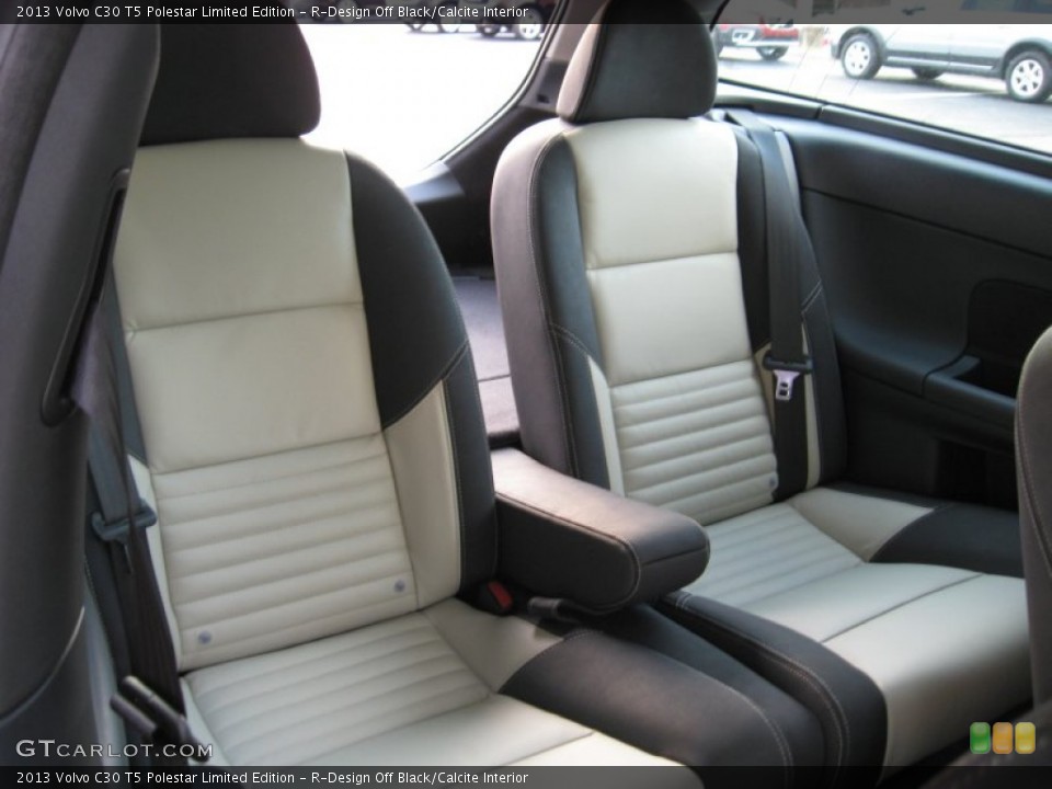 R-Design Off Black/Calcite Interior Rear Seat for the 2013 Volvo C30 T5 Polestar Limited Edition #75830134