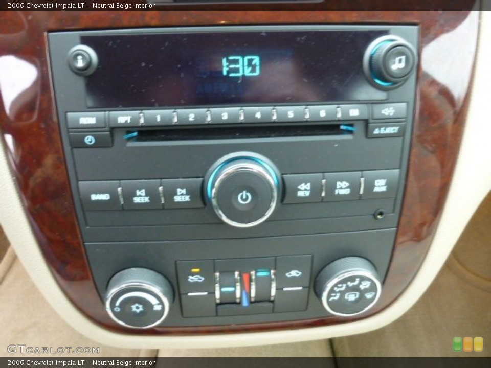 Neutral Beige Interior Controls for the 2006 Chevrolet Impala LT #75830220
