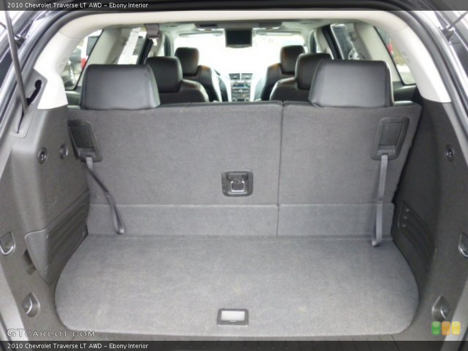 Ebony Interior Trunk for the 2010 Chevrolet Traverse LT AWD #75830401