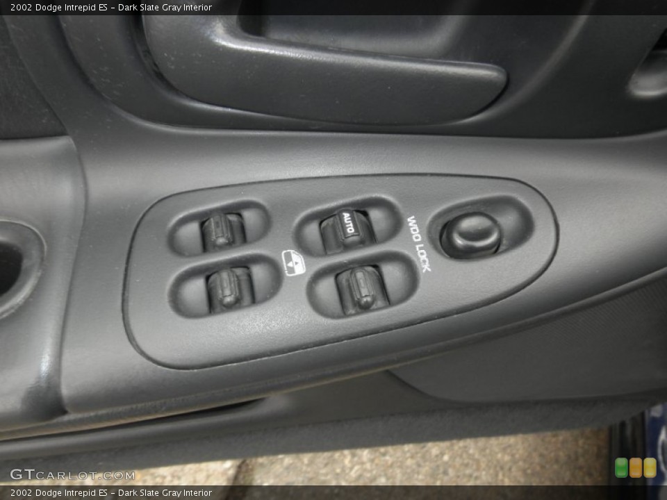 Dark Slate Gray Interior Controls for the 2002 Dodge Intrepid ES #75830473