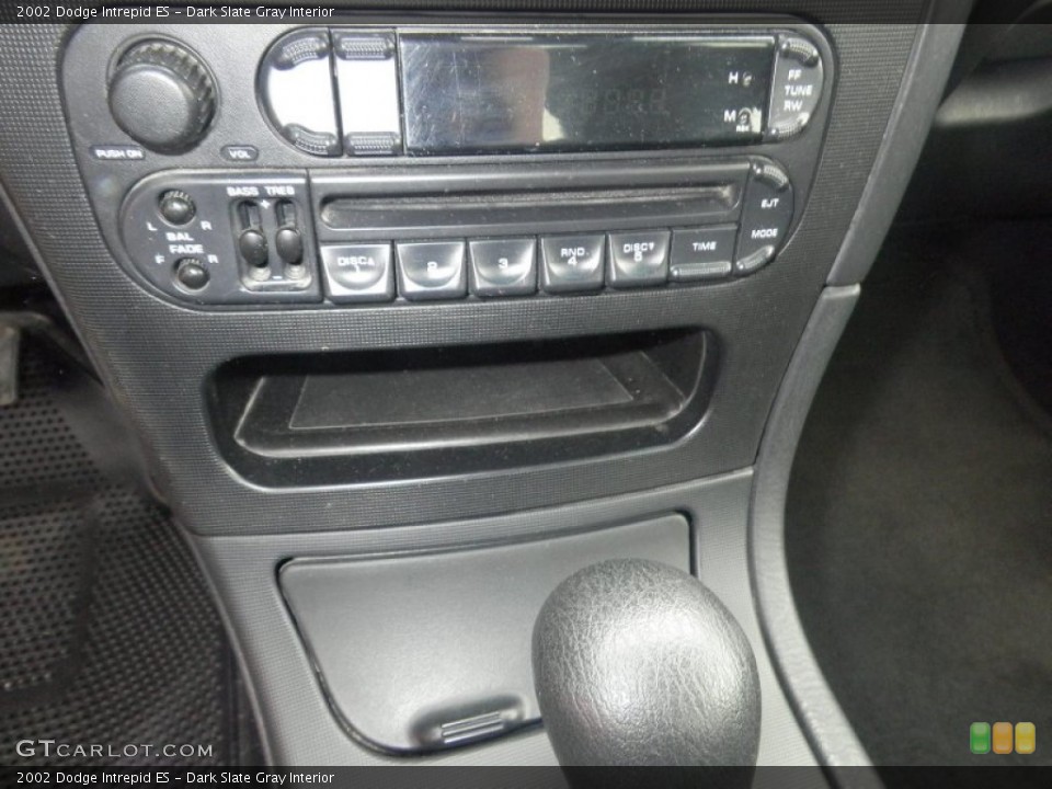 Dark Slate Gray Interior Controls for the 2002 Dodge Intrepid ES #75830489
