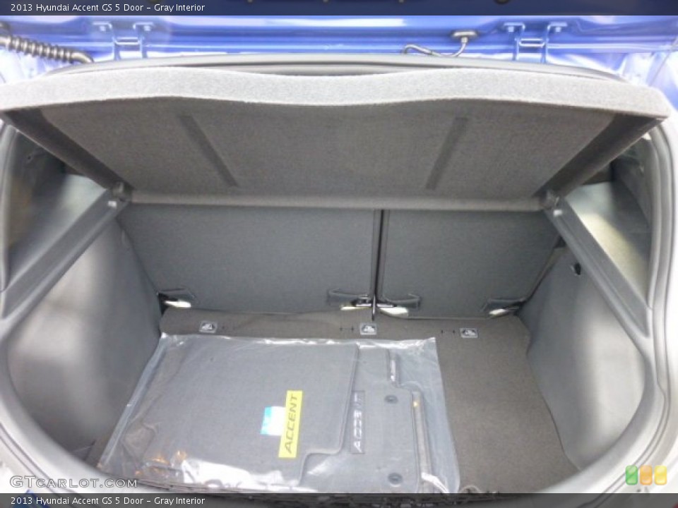 Gray Interior Trunk for the 2013 Hyundai Accent GS 5 Door #75831699
