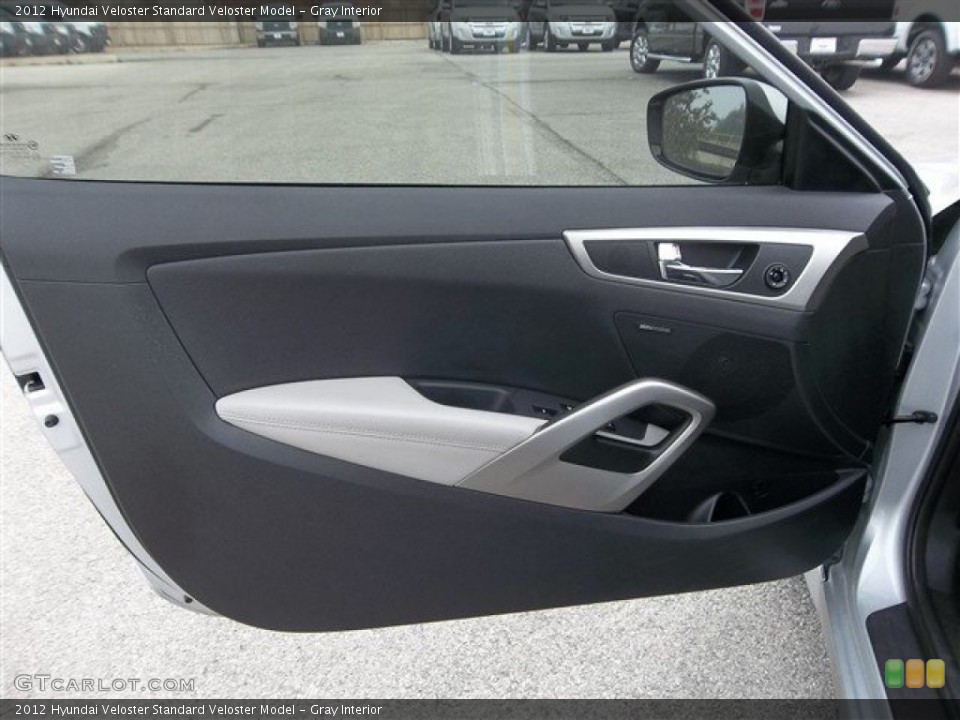 Gray Interior Door Panel for the 2012 Hyundai Veloster  #75832003