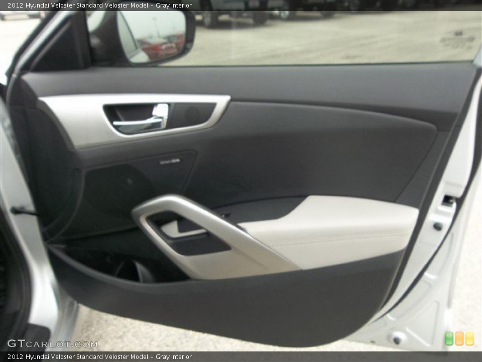 Gray Interior Door Panel for the 2012 Hyundai Veloster  #75832138
