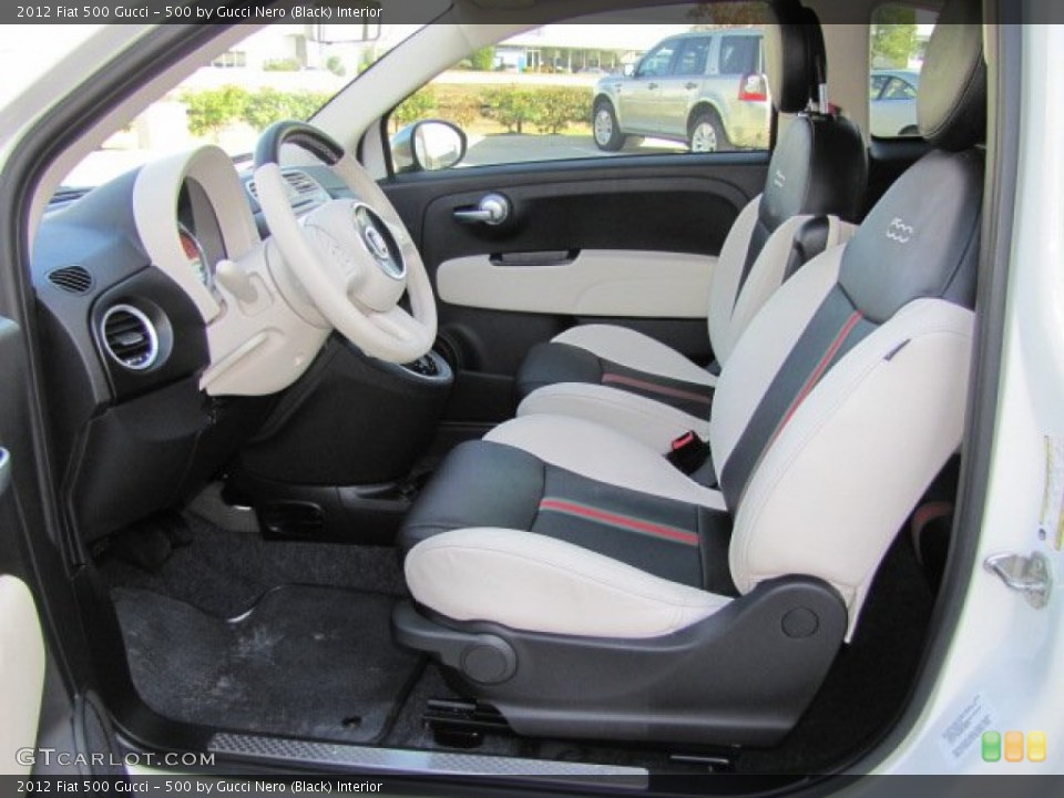 500 by Gucci Nero (Black) Interior Photo for the 2012 Fiat 500 Gucci #75833319