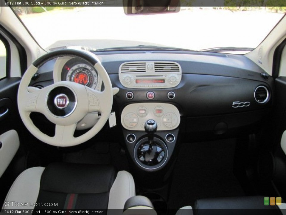 500 by Gucci Nero (Black) Interior Dashboard for the 2012 Fiat 500 Gucci #75833338