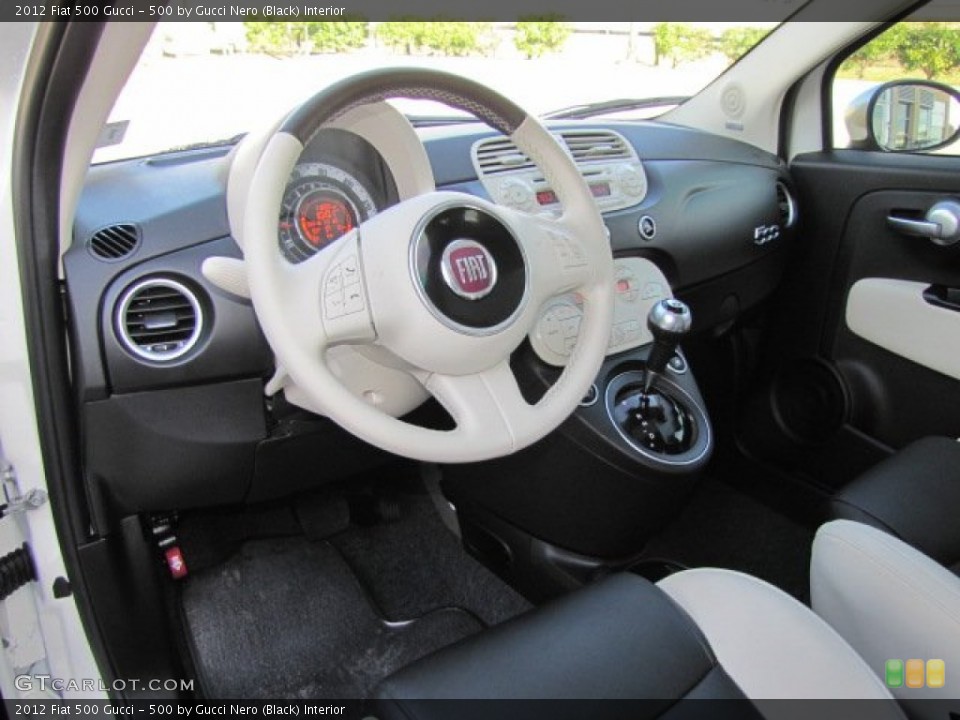 500 by Gucci Nero (Black) Interior Dashboard for the 2012 Fiat 500 Gucci #75833519