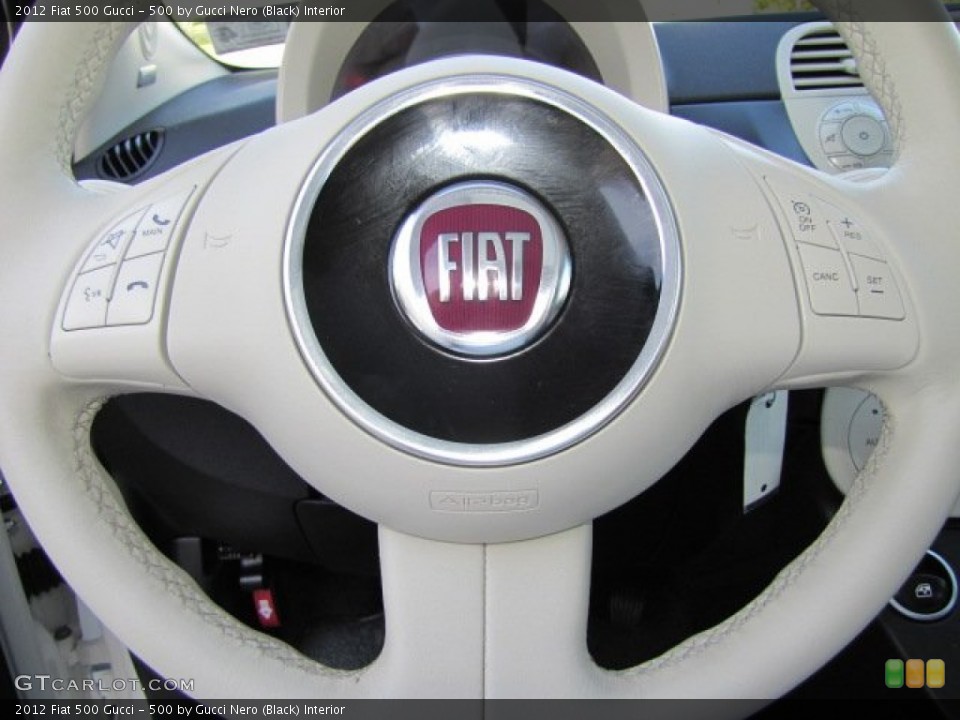 500 by Gucci Nero (Black) Interior Controls for the 2012 Fiat 500 Gucci #75833560