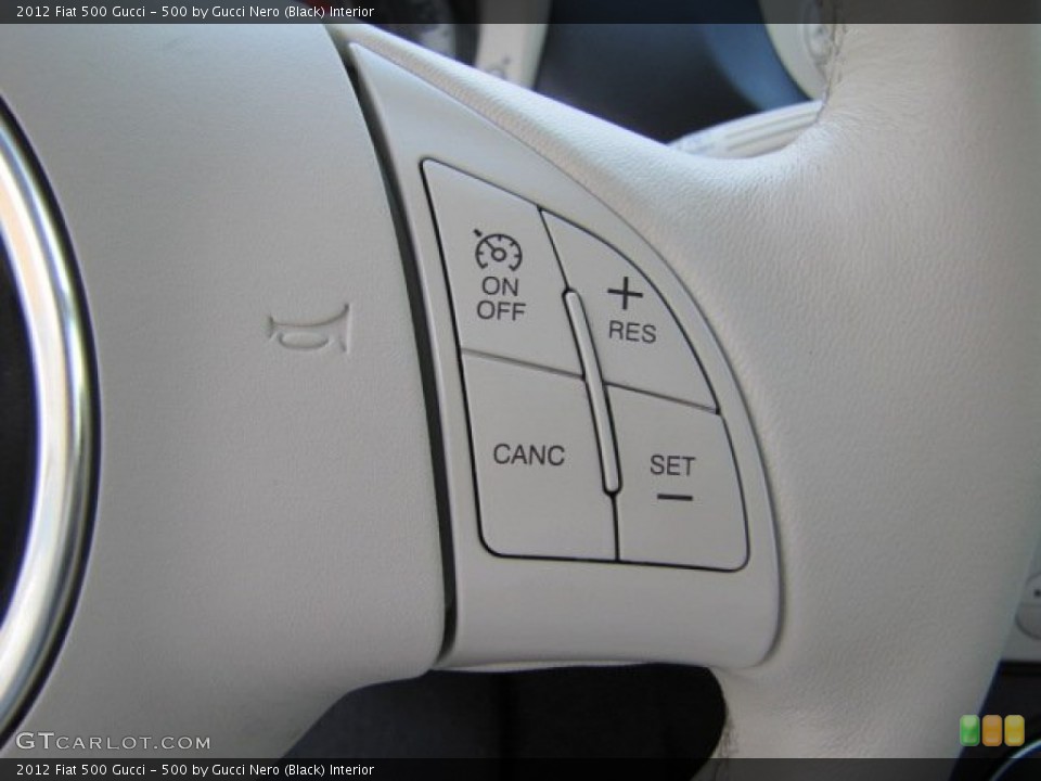 500 by Gucci Nero (Black) Interior Controls for the 2012 Fiat 500 Gucci #75833605