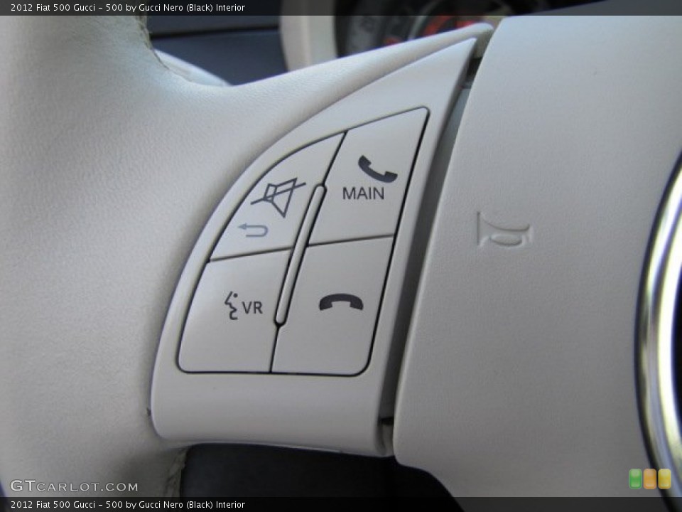 500 by Gucci Nero (Black) Interior Controls for the 2012 Fiat 500 Gucci #75833623