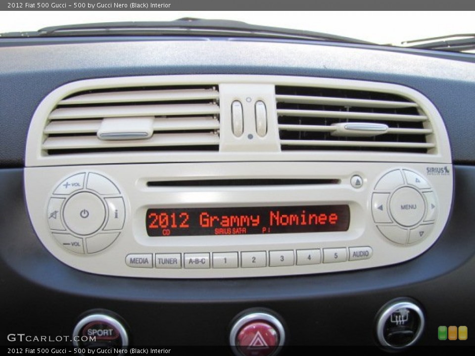 500 by Gucci Nero (Black) Interior Audio System for the 2012 Fiat 500 Gucci #75833659