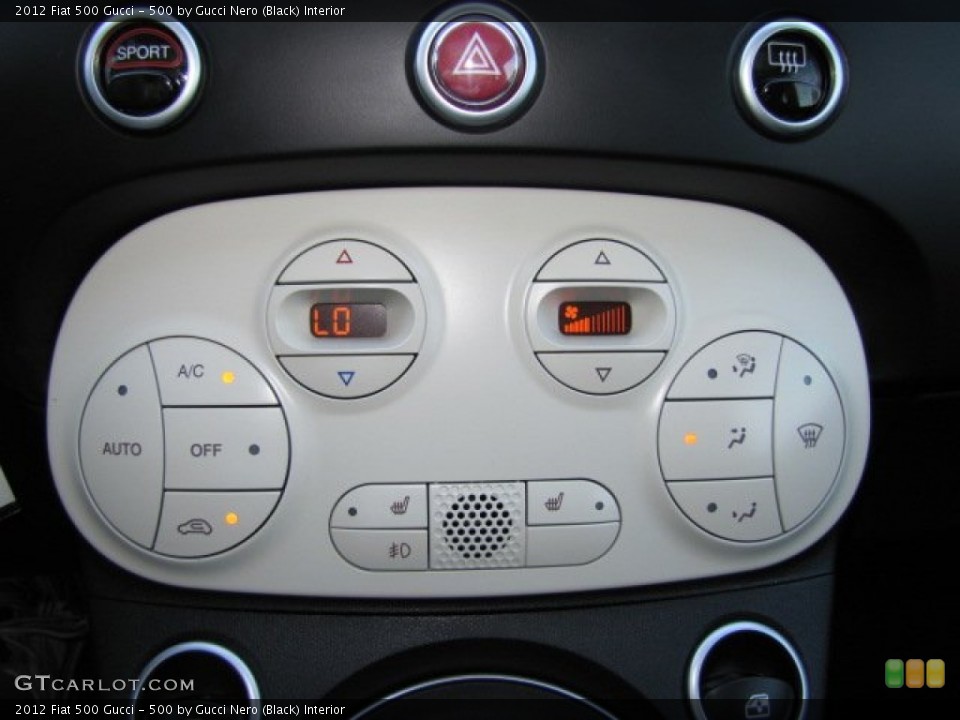 500 by Gucci Nero (Black) Interior Controls for the 2012 Fiat 500 Gucci #75833675