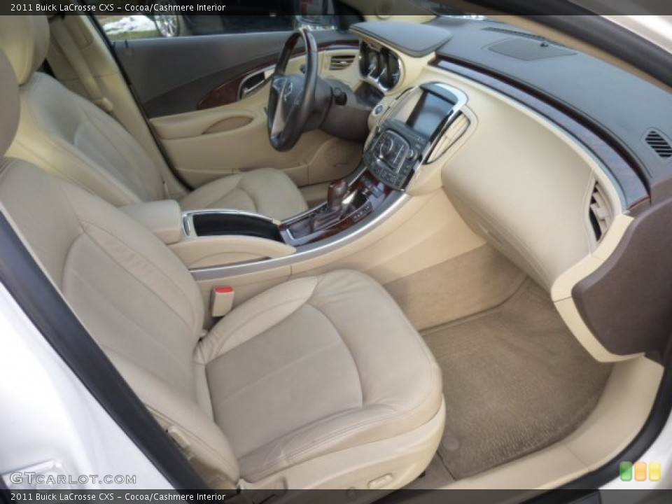 Cocoa/Cashmere Interior Photo for the 2011 Buick LaCrosse CXS #75834901