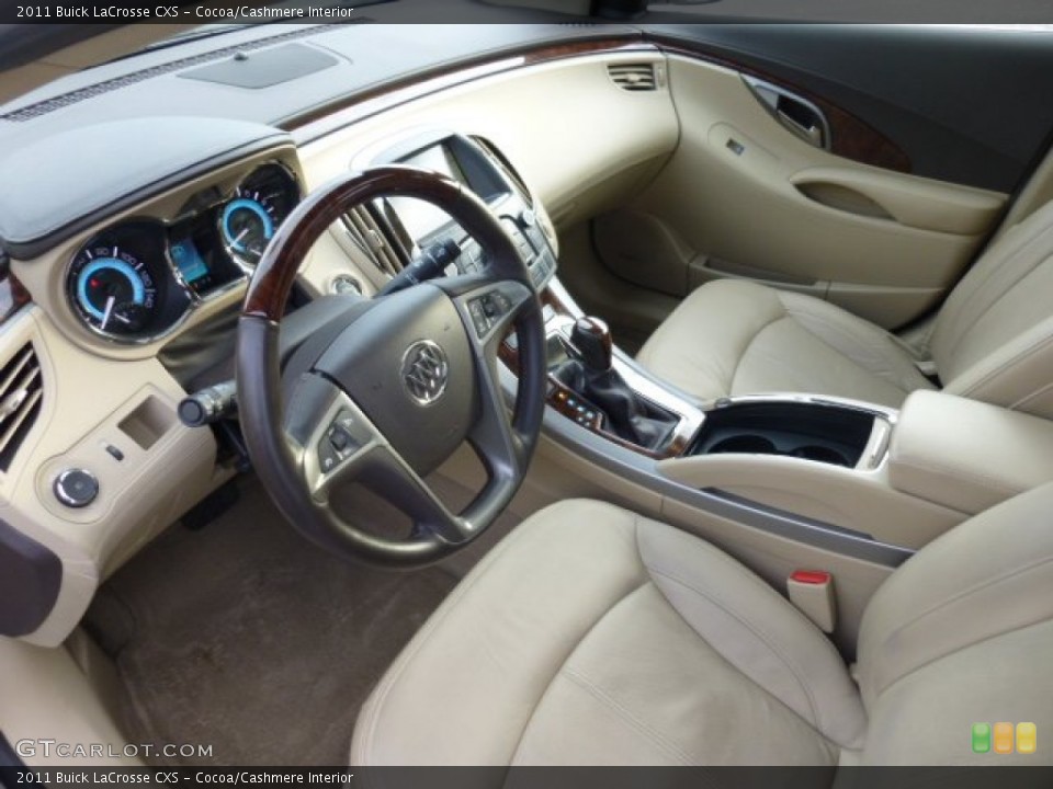 Cocoa/Cashmere Interior Prime Interior for the 2011 Buick LaCrosse CXS #75834973