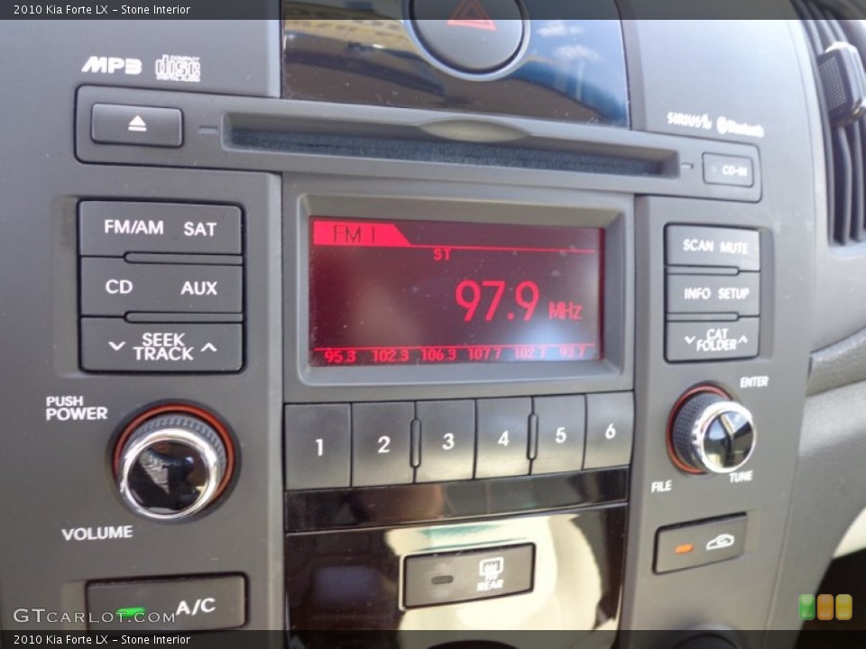 Stone Interior Audio System for the 2010 Kia Forte LX #75835822