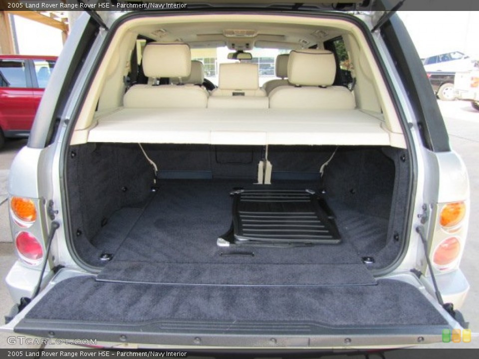 Parchment/Navy Interior Trunk for the 2005 Land Rover Range Rover HSE #75838143