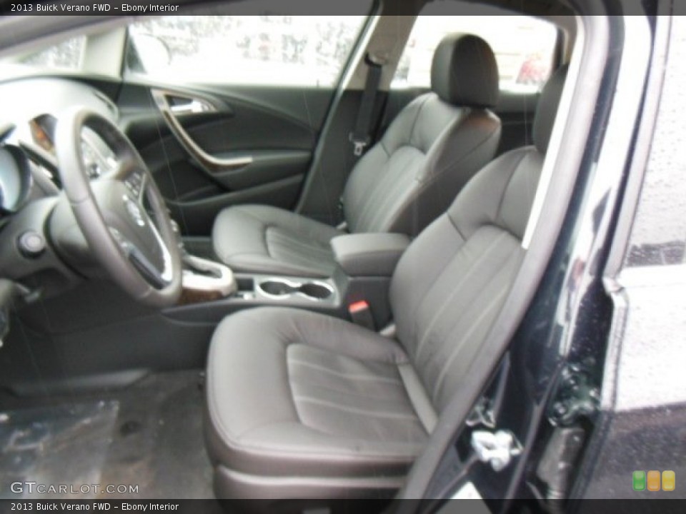 Ebony Interior Front Seat for the 2013 Buick Verano FWD #75839638