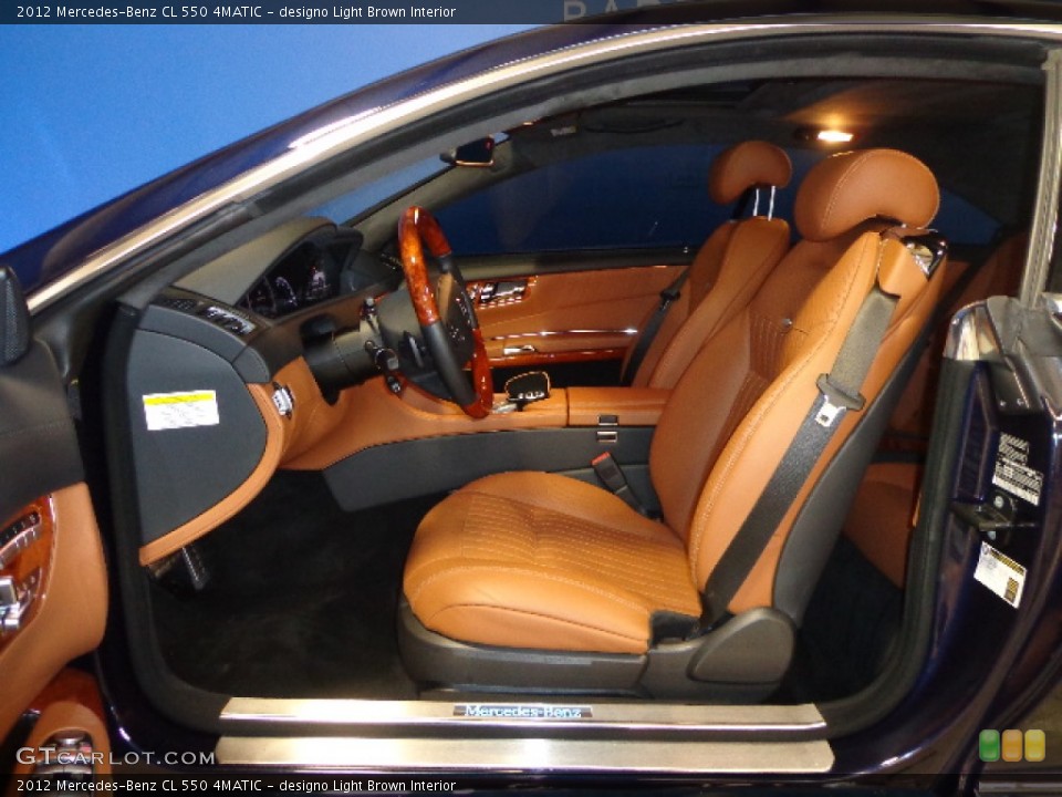 designo Light Brown Interior Photo for the 2012 Mercedes-Benz CL 550 4MATIC #75840385