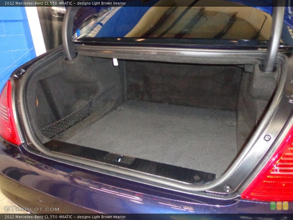designo Light Brown Interior Trunk for the 2012 Mercedes-Benz CL 550 4MATIC #75840631