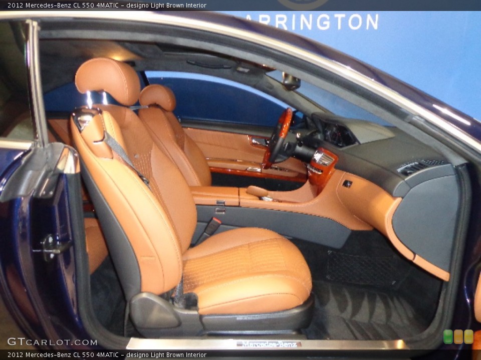 designo Light Brown Interior Photo for the 2012 Mercedes-Benz CL 550 4MATIC #75840676