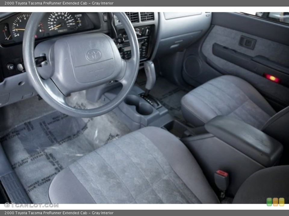 Gray Interior Prime Interior for the 2000 Toyota Tacoma PreRunner Extended Cab #75841459