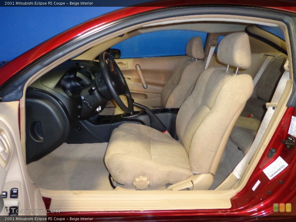 Beige Interior Photo for the 2001 Mitsubishi Eclipse RS Coupe #75841690