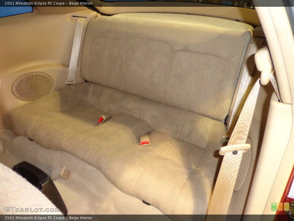 Beige 2001 Mitsubishi Eclipse Interiors