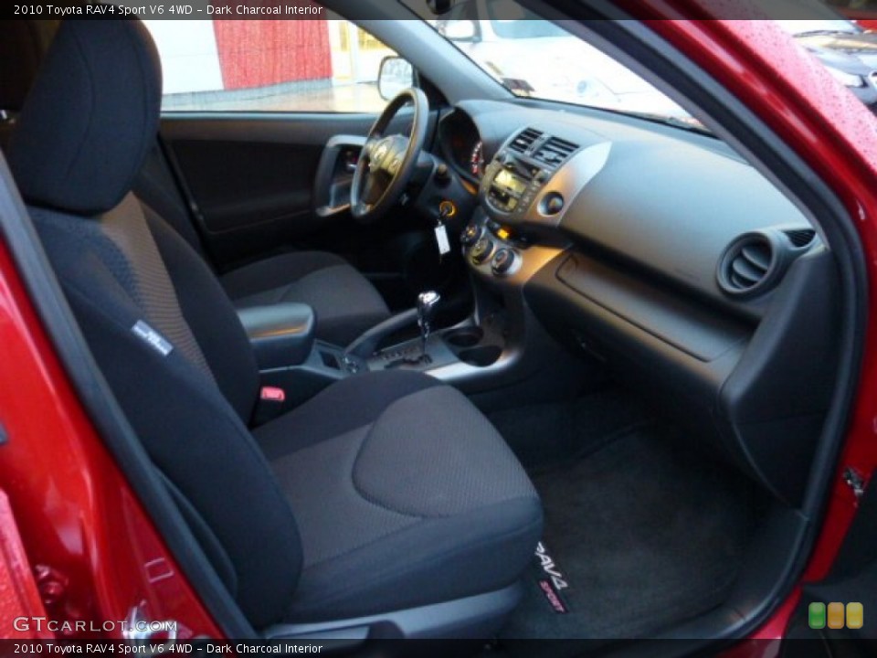 Dark Charcoal Interior Photo for the 2010 Toyota RAV4 Sport V6 4WD #75842322