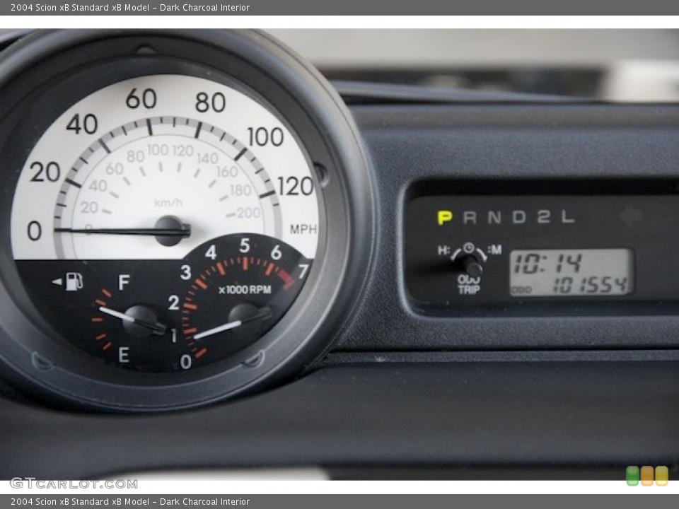 Dark Charcoal Interior Gauges for the 2004 Scion xB  #75842482