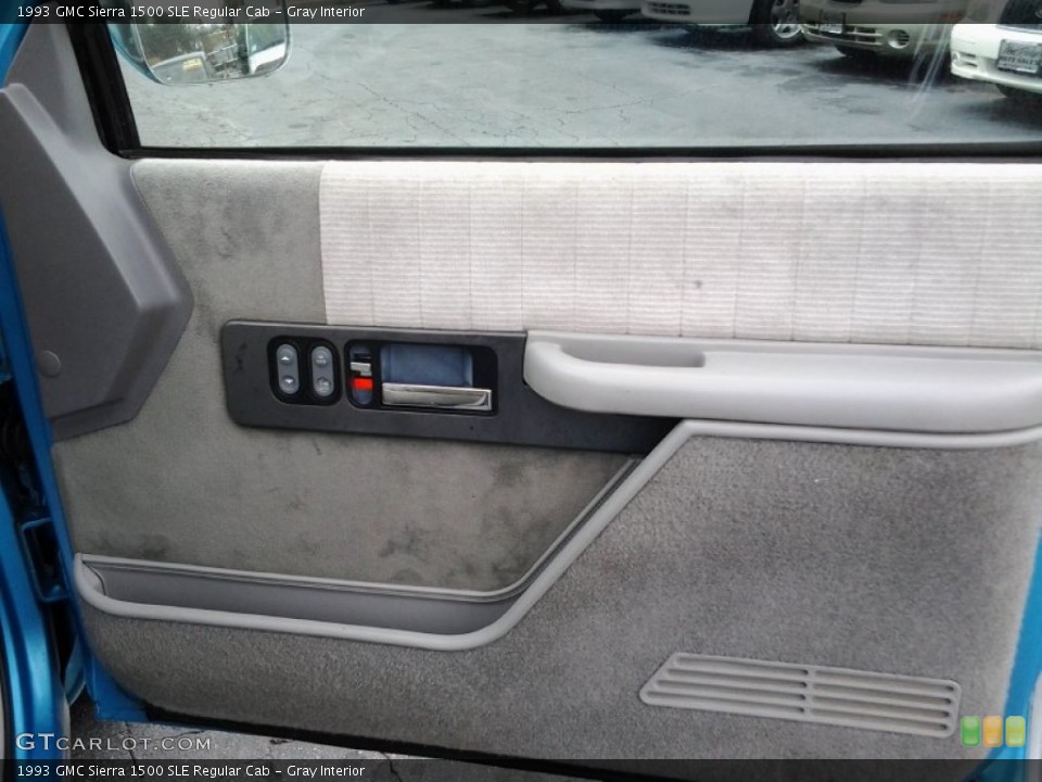 Gray Interior Door Panel for the 1993 GMC Sierra 1500 SLE Regular Cab #75842908