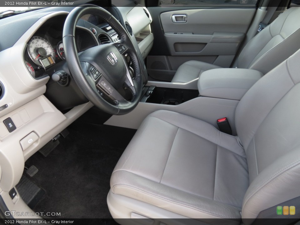 Gray Interior Front Seat for the 2012 Honda Pilot EX-L #75843933