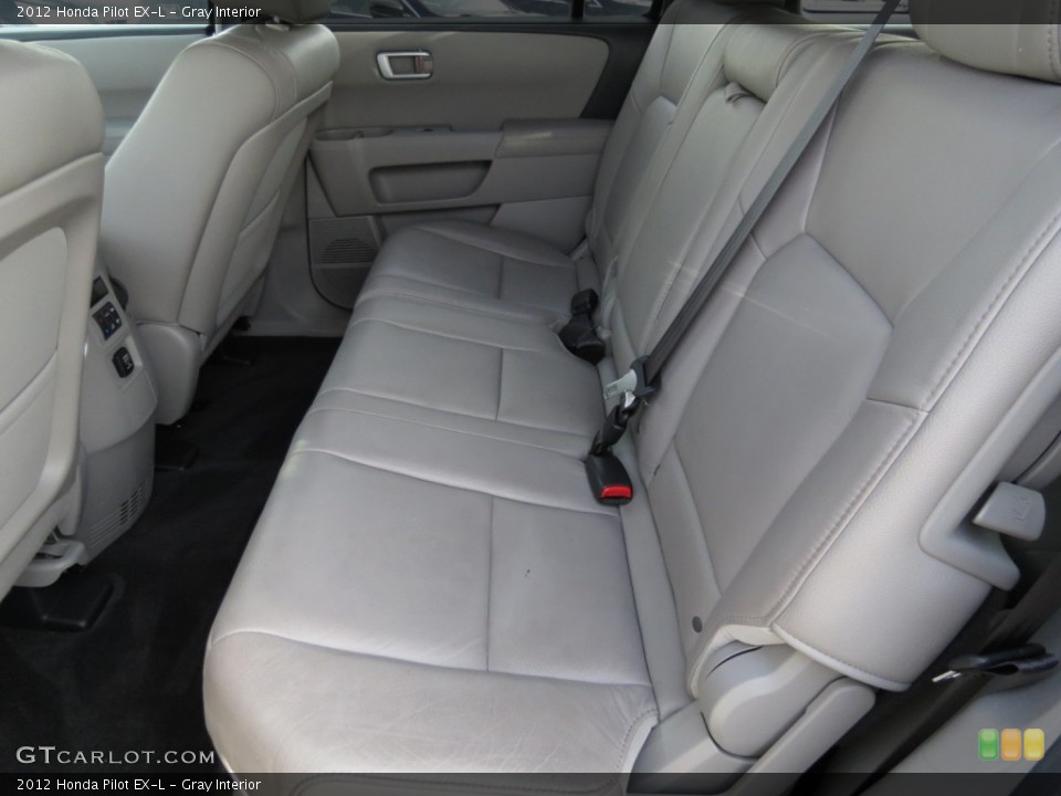 Gray Interior Rear Seat for the 2012 Honda Pilot EX-L #75843955
