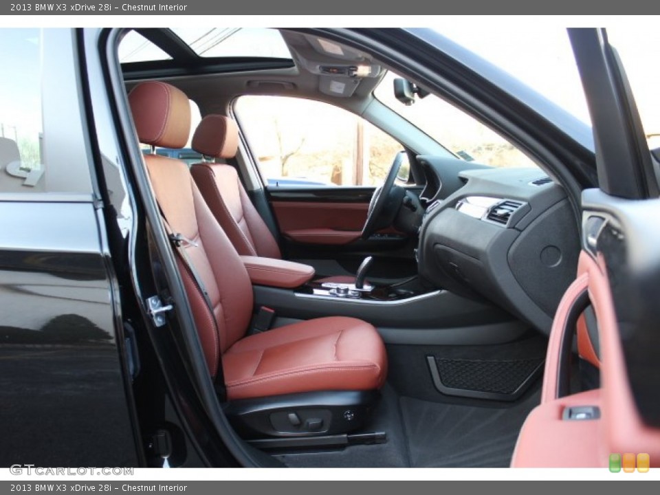 Chestnut Interior Photo for the 2013 BMW X3 xDrive 28i #75844295