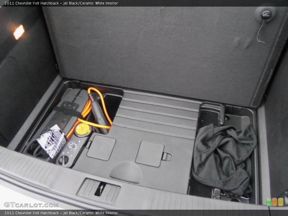 Jet Black/Ceramic White Interior Trunk for the 2011 Chevrolet Volt Hatchback #75845242