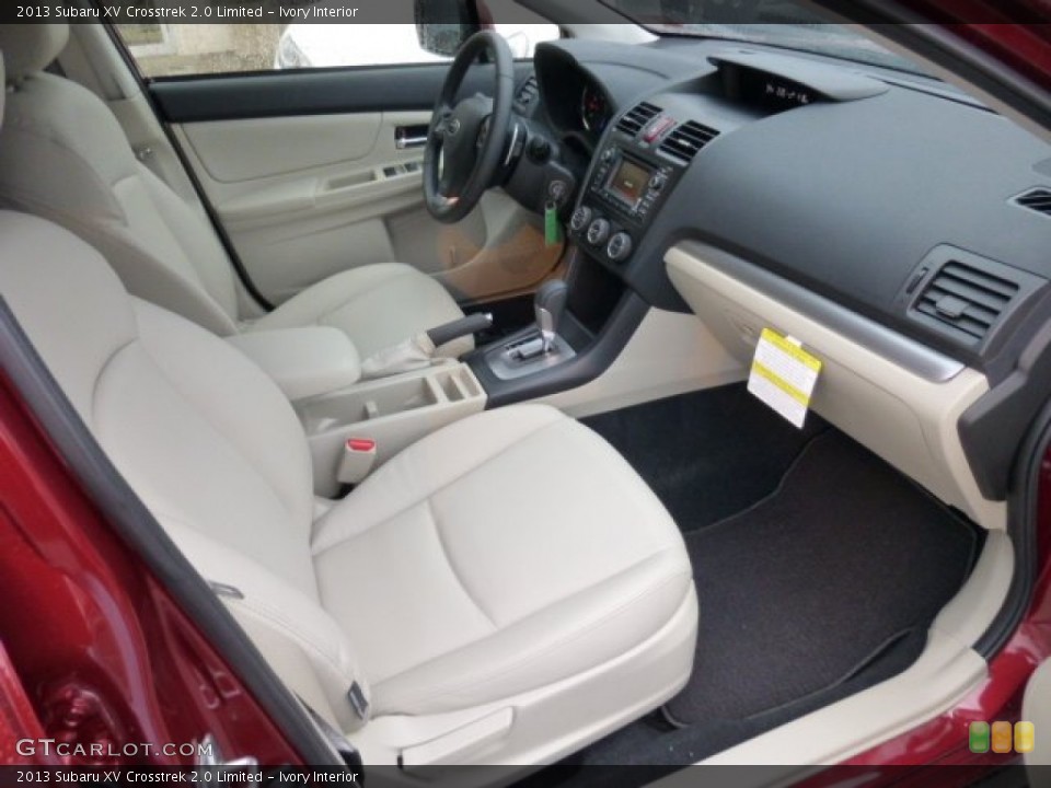 Ivory Interior Photo for the 2013 Subaru XV Crosstrek 2.0 Limited #75845431