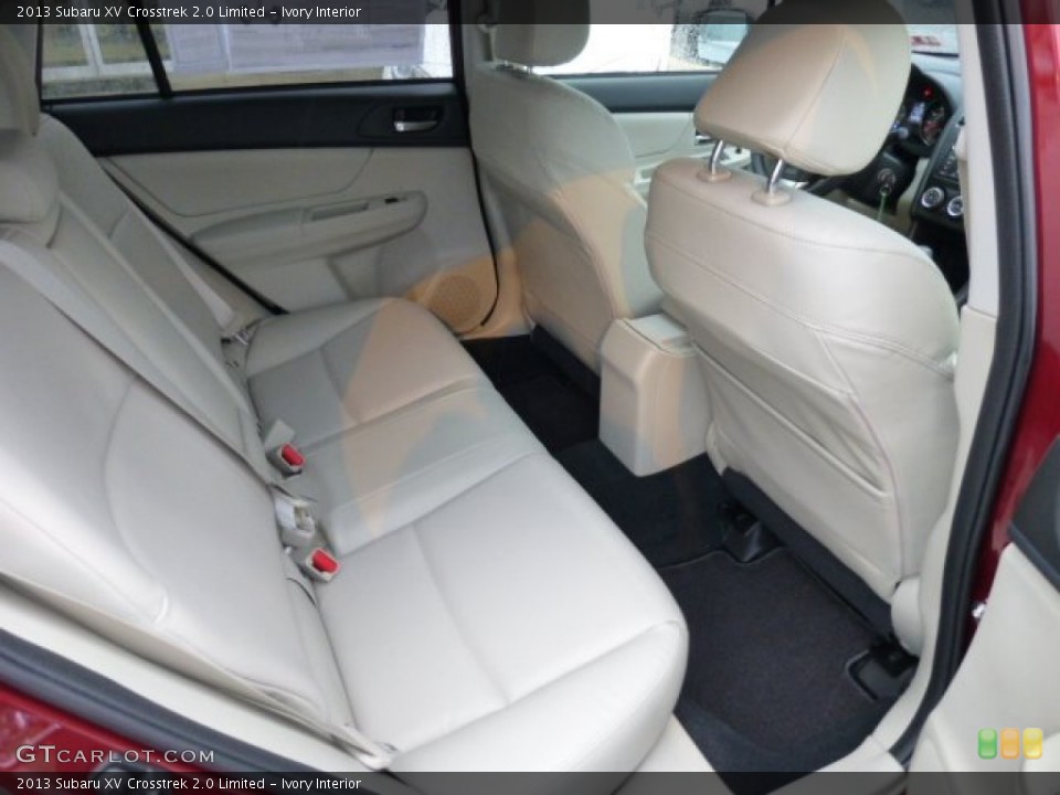 Ivory Interior Rear Seat for the 2013 Subaru XV Crosstrek 2.0 Limited #75845441