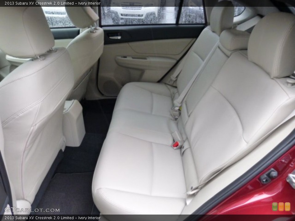 Ivory Interior Rear Seat for the 2013 Subaru XV Crosstrek 2.0 Limited #75845482