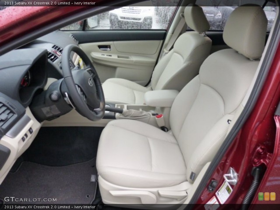 Ivory Interior Photo for the 2013 Subaru XV Crosstrek 2.0 Limited #75845511