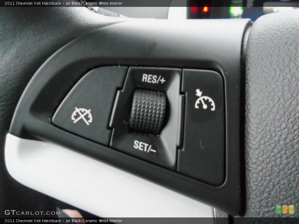 Jet Black/Ceramic White Interior Controls for the 2011 Chevrolet Volt Hatchback #75845751