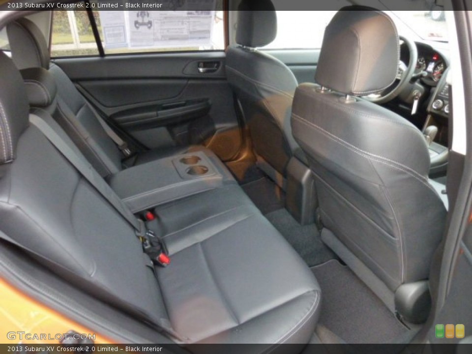 Black Interior Rear Seat for the 2013 Subaru XV Crosstrek 2.0 Limited #75845784
