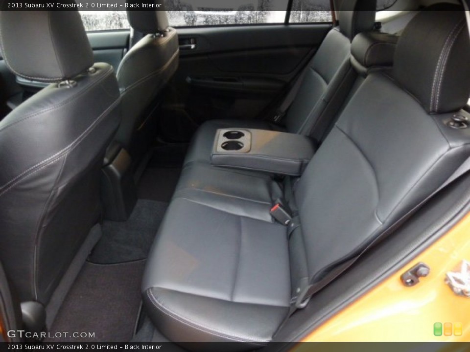 Black Interior Rear Seat for the 2013 Subaru XV Crosstrek 2.0 Limited #75845821