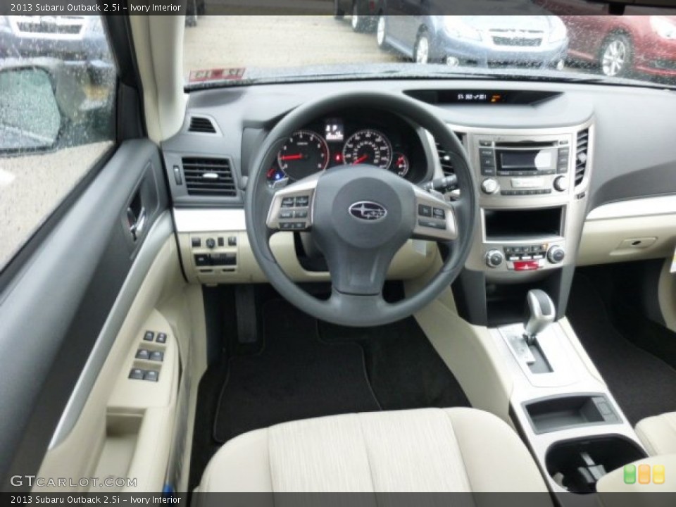 Ivory Interior Dashboard for the 2013 Subaru Outback 2.5i #75847568