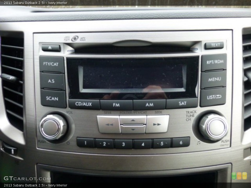 Ivory Interior Controls for the 2013 Subaru Outback 2.5i #75847635