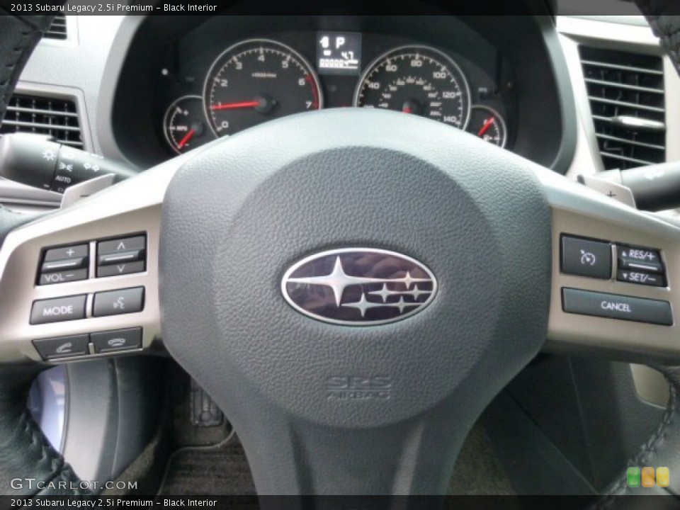 Black Interior Controls for the 2013 Subaru Legacy 2.5i Premium #75847951